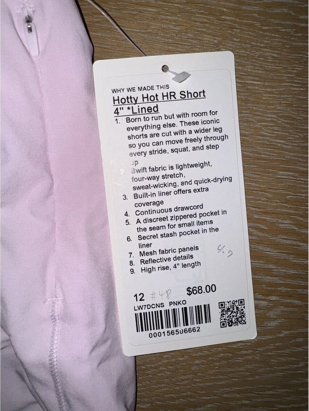Lululemon Hotty Hot High-Rise Lined Short 4